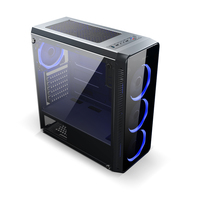 Gabinete para PC Gamer ATX de Torre Media SAMA con Ventana Lateral Completamente Acrílica