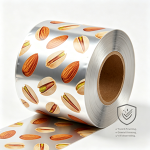 Film plastique laminé PET imprimé sur mesure, film d'emballage thermoscellable pour sachet alimentaire, sachet de collation - Product Image 5
