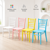 Chaises pour enfants de haute qualité, prix d'usine, bleu rose, chaises pour fête d'anniversaire d'enfants, pour banquet