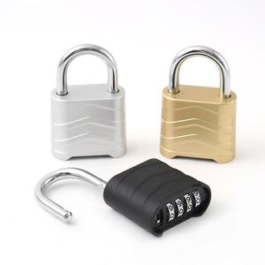 Nuevo <span class=keywords><strong>candado</strong></span> de <span class=keywords><strong>combinación</strong></span> de contraseña para equipaje de 4 dígitos <span class=keywords><strong>abierto</strong></span> inferior para maleta de gimnasio escolar cuaderno lácteo - Product Image 1