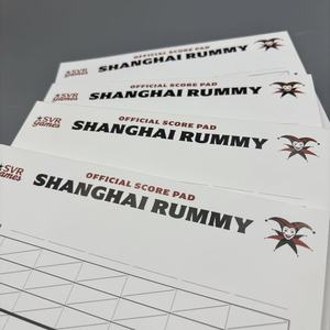 Blocco Note Personalizzato per Poker, Foglio di Trucchi Personalizzato A5, Blocco per Registrazione Punteggio di <span class=keywords><strong>Gioco</strong></span>, Foglietti Staccabili per Registrazione Punteggio - Product Image 5