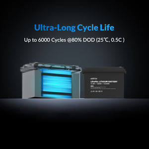 ईपीवर 6000 चक्र 12 वी 25.6v 24v 12.8v 120 ह 200ah जीवन बैटरी सौर लिथियम बैटरी घरेलू ऊर्जा भंडारण प्रणाली 1205h - Product Image 4