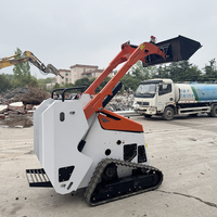 Spedizione Gratuita: Minipala Gommata LIHUA da 1 Tonnellata (1350 kg) con Benna da 820 mm