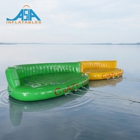 Bateau gonflable tractable Crazy Ufo pour sports nautiques / Canapé flottant gonflable pour jeux aquatiques