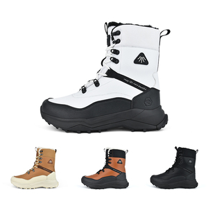 QILOO OEM/ODM Wholesale 2026 Trendy Classic Outdoor <strong>Safty</strong> <strong>Boots</strong> <strong>Waterproof</strong> Anti-slip Warm-keeping High-top Winter <strong>Boots</strong> - Product Image 2