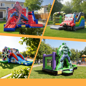 Qiyi Spider-man - Castillo Inflable de PVC con Tobogán, Color Personalizado, Garantía de 2 Años, Capacidad para 6 Personas - Product Image 6