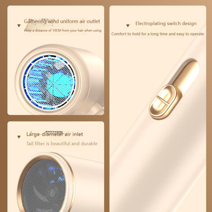 High Speed Hair <b>Dryer</b> Home Travel <b>Portable</b> Folding Hair <b>Dryer</b> Dormitory Constant Temperature High Power Quick Drying Hair Care - Product Image 4