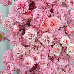 ดอกไม้ประดิษฐ์จากผ้าไหมเสมือนจริง สำหรับตกแต่งซุ้มดอกไม้ในงานวันแม่ งานหมั้น หรืองานกลับไปโรงเรียน เป็นมิตรกับสิ่งแวดล้อม สีสันปรับแต่งได้ ทำด้วยมือ - Product Image 4