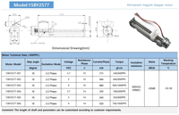 Module de moteur pas à pas linéaire Tengli 15BY25-77 PM, course de 15 mm à 67 mm, pas de 0,025 mm, pas de pas de 0,5 mm, bipolaire, CE RoHS, pour l'automatisation en laboratoire