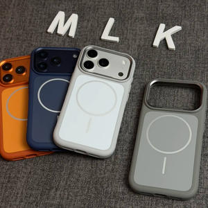 เคสคุณภาพสูงสำหรับ <span class=keywords><strong>iPhone</strong></span> 17 Pro Max, สัมผัสผิวแบบแมตต์ที่เข้ากับสี พร้อมแม่เหล็กดูดติด สำหรับ <span class=keywords><strong>Apple</strong></span> 17 เคสแบบปกป้องเต็มรูปแบบ - Product Image 1