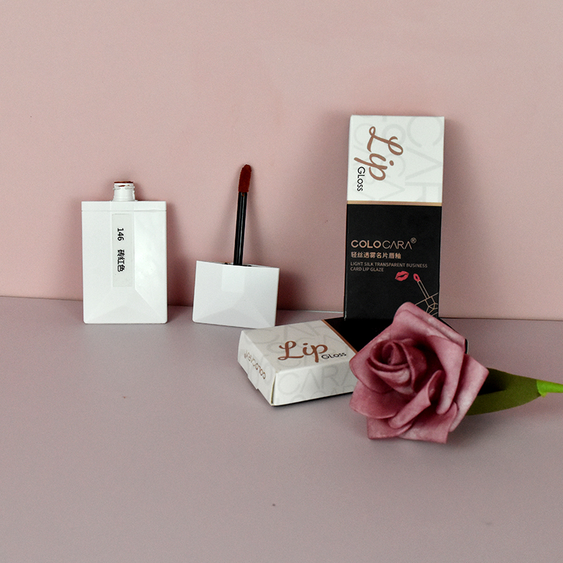 Красочный стойкий бархатный блеск для губ с высоким пигментом от AKIACO, оптовая продажа