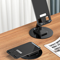 Vente chaude : Support stable et robuste à 360° °   Support de bureau mobile réglable en hauteur et en angle, pliable, pour table