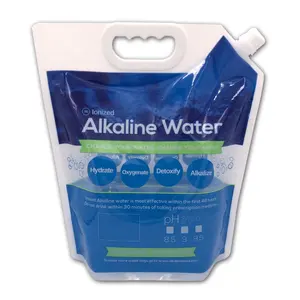1 Gallone Ausguss Top Alkaline Water Bag 5L 10L Verpackung