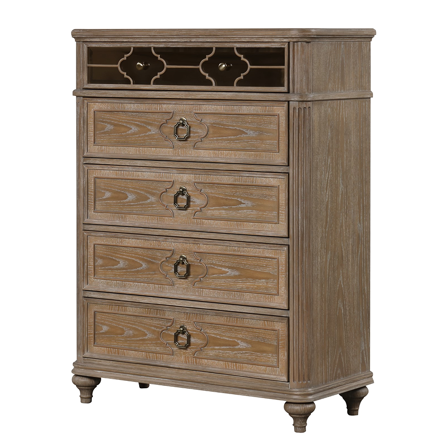 Oak + Rustic + Engineered Wood + Rubber Wood