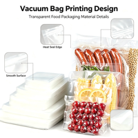Sacs sous vide pour aliments, imprimés sur mesure, biodégradables, texturés, pour emballage alimentaire congelé, sacs pour scelleuse sous vide