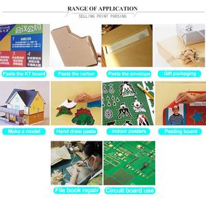 Ruban repositionnable amovible 3M 665 pour le bureau et le bricolage Test de circuits imprimés faits à la main Scotch High-Tack Transparent Tape - Product Image 6