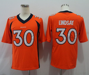 Wholesale <strong>Denver</strong> <strong>BRONCOS</strong> Stitched American Football <strong>Jersey</strong> Men's Orange Team Uniform 58 Von 30 Wilson 10 Jeudy - Product Image 3