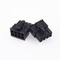 Carcasa de Conector de Alimentación para Placa Base de CPU de 4,20 mm y 8 Pines, ATX PSU EPS12V, Contactos Hembra