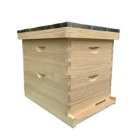 Prix usine Langstroth Bee Hive Kit Équipement d'apiculture pour ruche langstroth 10 cadre