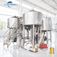 Système de brassage de 600L, équipement de fermentation en acier inoxydable