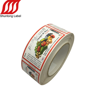 2024 tư nhân tự dính in ấn bao bì thực phẩm nhãn, Bán Buôn tùy chỉnh Nhãn dán nhãn thực phẩm bao bì nhãn dán - Product Image 2