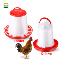 1.5L Automatique Poulet Potable Fontaine D'eau Canard Oie Pigeon Mangeoire D'eau Seau Évier Bouteille pour Poulet