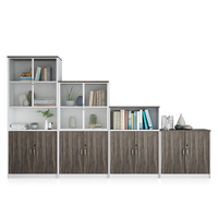Muebles de Oficina Modernos y Ecológicos, Archivadores de Panel de Melamina, Escritorios con Cerradura de Código, 4 Cajones, Oficina en Casa, Taller