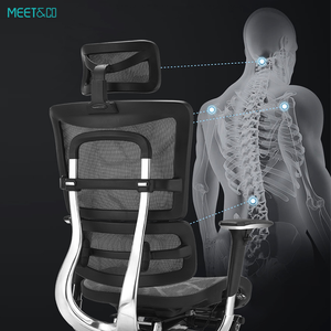 Chaise <span class=keywords><strong>de</strong></span> <span class=keywords><strong>bureau</strong></span> <span class=keywords><strong>ergonomique</strong></span> moderne et réglable en maille, fabriquée en Chine, avec cadre en aluminium et garantie <span class=keywords><strong>de</strong></span> 36 mois - Product Image 3