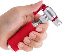 Low Pressure 16g CO2 Cartridge Steel Tire Inflator Valve Portable Tire Pump for Road and Mountain