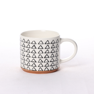 High-Value <b>Ceramic</b> <b>Mugs</b> Set Simple Geometric Stacking Cup for Business Gifts - Product Image 6