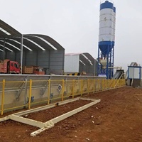 Petite centrale mobile de mélange de sol stabilisé pour la construction routière
