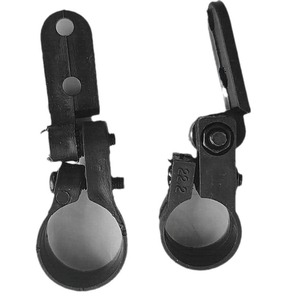 Bicycle Rear Reflectors Front And Rear Light Set Easy Installation Plastic Resin Handlebar Seat <b>Frame</b> <b>Mount</b> - Product Image 5
