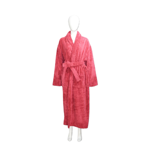 Hooded Flannel Fleece Bathrobe Absorbent Terry Cloth <strong>Robe</strong> with Belt Pockets Luxury Bath <strong>Robe</strong> for Hotel Spa Home - Product Image 3