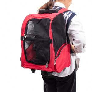 Sac de transport pliable pour animaux de compagnie, chien ou chat, grande capacité, haute qualité, réglable et extensible, sac à dos de voyage en Oxford - Product Image 5