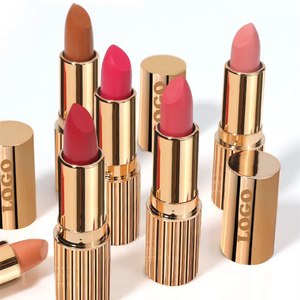 Özel etiket lüks ruj tüpü 24 renkler dudak sopa su geçirmez uzun ömürlü yapışmaz fincan çıplak kadife mat ruj - Product Image 2