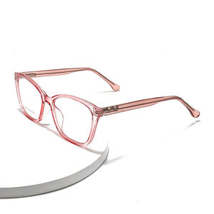 משקפי עיניים חתול אופנה חדש משקפי ססגוניות מרובעים מסגרות מרובעים יוניסקס עבור משקפי ראייה - Product Image 5