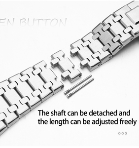 Bộ phụ kiện độ chế tạo thay thế đồng hồ Gen <span class=keywords><strong>5</strong></span> Ga2100, dây đeo cao su màu xanh vàng, vỏ kim loại, viền bezel - Product Image 4