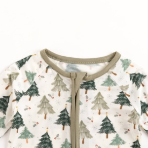 Đồ ngủ trẻ em bằng tre Miozing, chất liệu mềm mại, co giãn, bộ liền thân cho bé sơ sinh, quần áo trẻ em bán buôn, quần áo trẻ em bằng tre - Product Image 6