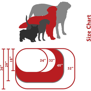 Cama Redonda para Perros Tipo Donut, Ecológica y Cómoda, Ultra Suave, 40 Pulgadas, Tipo <span class=keywords><strong>Bagel</strong></span>, Relajante, Lavable, de Lona - Product Image 4