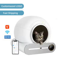 Bac à litière automatique électrique intelligent pour chat, toilette pour chat, bac à litière autonettoyant, toilette pour chat, bac à sable