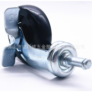 Furniture Casters Swivel <b>With</b> Brake 60mm Diameter Silent <b>Wheel</b> For Furniture - Product Image 2