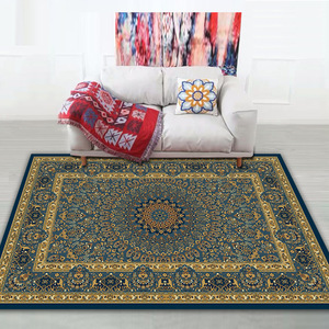 Tapis pliable <span class=keywords><strong>de</strong></span> haute qualité, décoration <span class=keywords><strong>de</strong></span> maison, Vintage, lavable, teinture, duveteux, <span class=keywords><strong>fausse</strong></span> <span class=keywords><strong>fourrure</strong></span>, tapis persan - Product Image 6