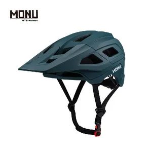 Спортивный OEM-шлем MONU для горного велосипеда, велосипедный шлем для трюков, велосипедный шлем для горного велосипеда, полнолицевой шлем для езды на велосипеде с CE CPSC