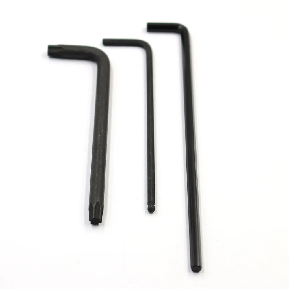 Conjunto de chaves Allen Hexagonais Torx & Allen personalizadas de 4 mm em aço inoxidável para ferramentas de hardware industrial