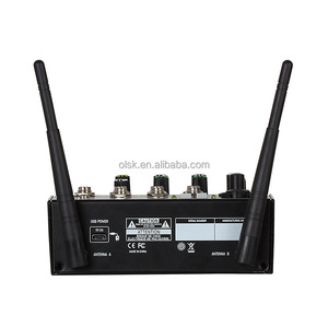 Mezclador de Audio profesional de 5 canales Clavax con 2 métodos de fuente de alimentación de mano inalámbricos para entretenimiento en <span class=keywords><strong>el</strong></span> hogar - Product Image 3
