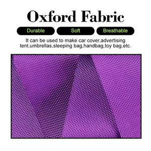 Vải Oxford <span class=keywords><strong>Polyester</strong></span> 100% chống thấm, phủ PU, bán buôn, độ dày 210D, 300D, 600D, 1680D, dùng cho ô tô, lều và túi xách - Product Image 2