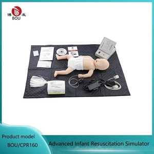 Mannequin de formation en RCP pour nourrissons, modèle de simulation de réanimation de nouveau-né, formation aux premiers secours médicaux, PVC, marque CZY - Product Image 3