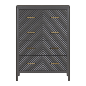 Good Price Home Furniture Wooden Tallboy Cabinet Latest Design Living Room Furniture Space-Saving Oak/Pine/Acacia Solid Wood - Product Image 1