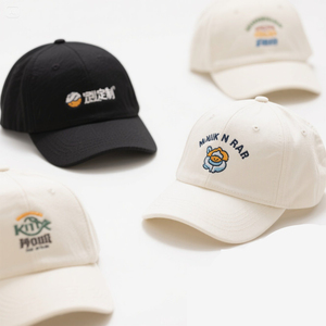 High Quality Baseball Caps Custom Wholesale for Children Daily Casual Fashion Outdoor Hats with Embroidered Graphics