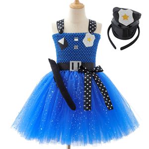 <span class=keywords><strong>Disfraz</strong></span> de Judy de Zootopia para Niñas, Falda Tutú de Conejita Policía, Vestido con Falda Abultada + Sombrero, Disfraces de Halloween - Product Image 2
